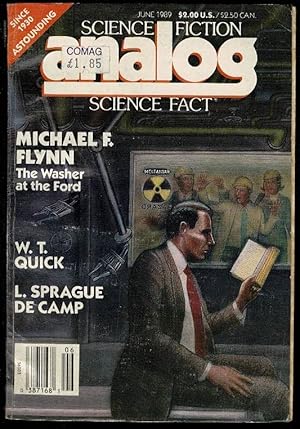 Bild des Verkufers fr Analog Science Fiction Science Fact June 1989 zum Verkauf von Lazy Letters Books