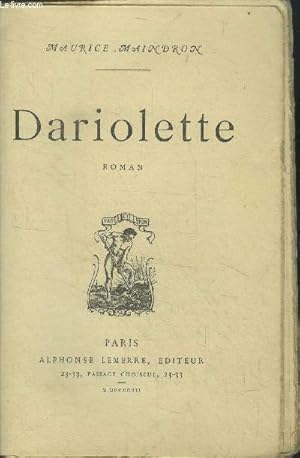 Seller image for Dariolette for sale by Le-Livre