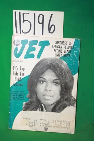 Image du vendeur pour Jet Magazine 1970 Sept. 24 Ena Hartman on Cover mis en vente par Princeton Antiques Bookshop