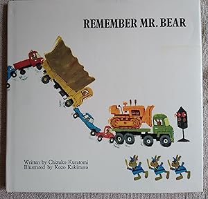 Seller image for Remember Mr. Bear for sale by Revival Book Studio