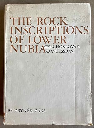 Imagen del vendedor de The rock inscriptions of Lower Nubia a la venta por Meretseger Books