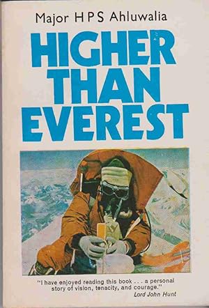 Image du vendeur pour HIGHER THAN EVEREST mis en vente par Easton's Books, Inc.