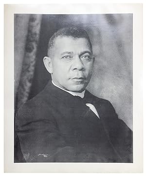 Oversized portrait of Booker T. Washington issued by Carter G. Woodson and the Associated Publishers