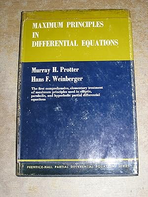 Imagen del vendedor de Maximum Principles In Differential Equations a la venta por Neo Books