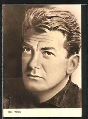 Seller image for Ansichtskarte Schauspieler Jean Marais mit ernstem Blick for sale by Bartko-Reher