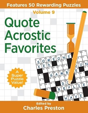 Image du vendeur pour Quote Acrostic Favorites: Features 50 Rewarding Puzzles (Paperback or Softback) mis en vente par BargainBookStores