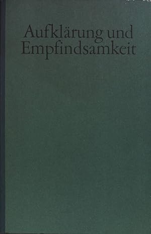 Seller image for Aufklrung und Empfindsamkeit: Deutsche Literatur im 18. Jahrhundert. Jubilumsbibliothek der deutschen Literatur. for sale by books4less (Versandantiquariat Petra Gros GmbH & Co. KG)