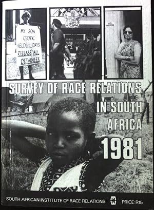 Seller image for Survey of Race Relations in South Africa 1981; Vol 35; for sale by books4less (Versandantiquariat Petra Gros GmbH & Co. KG)