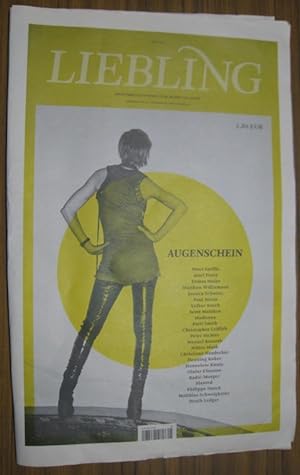 Liebling. Mai 2008. - Zeitschrift für Mode, Film, Musik und Kunst. - Aus dem Inhalt: Aus dem Kopf...