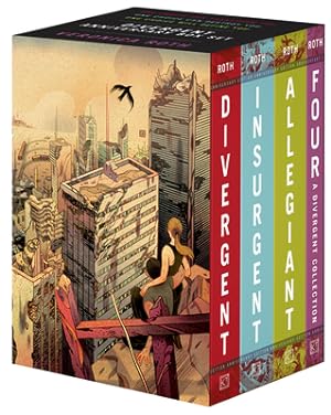 Seller image for Divergent Anniversary 4-Book Box Set: Divergent, Insurgent, Allegiant, Four (Paperback or Softback) for sale by BargainBookStores