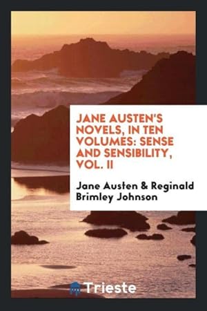 Bild des Verkufers fr Jane Austen\ s Novels, In Ten Volumes zum Verkauf von moluna