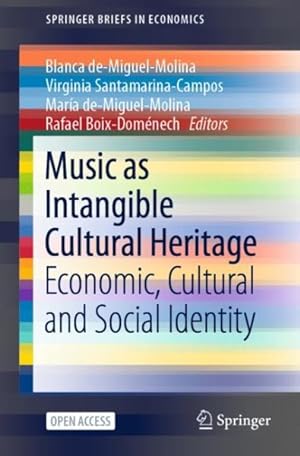 Immagine del venditore per Music As Intangible Cultural Heritage : Economic, Cultural and Social Identity venduto da GreatBookPricesUK