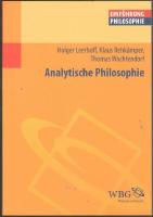 Einführung in die Analytische Philosophie