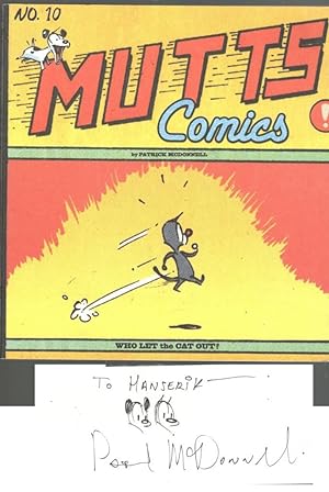 Mutts 10. Who Let the Cat out? (Signed/Autographed)