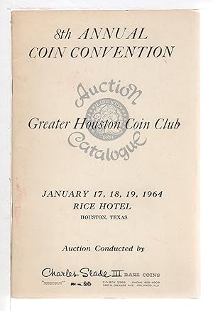 8TH ANNUAL COIN CONVENTION: AUCTION CATALOGUE.