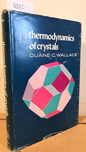 Bild des Verkufers fr Thermodynamics of Crystals zum Verkauf von Carydale Books