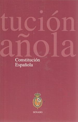 Imagen del vendedor de CONSTITUCIN ESPAOLA a la venta por Librera Vobiscum