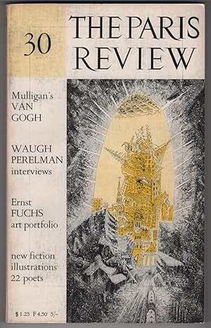 Imagen del vendedor de The Paris Review 30 (Summer-Fall 1963) a la venta por Philip Smith, Bookseller