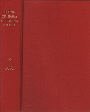 Bild des Verkufers fr Journal of Early Christian Studies, 10. zum Verkauf von Fundus-Online GbR Borkert Schwarz Zerfa