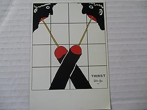 Seller image for Gilbert & George Thirst Art Unlimited Amsterdam artist postcard for sale by ANARTIST