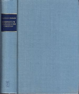 Ausgewählte philologische Schriften. Hrsg. von Hartmut Erbse u. Jochen Küppers,