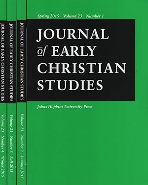 Journal of Early Christian Studies, 23. 4 No. tg.