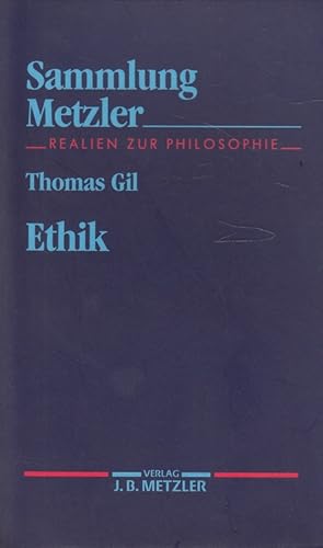 Bild des Verkufers fr Ethik Sammlung Metzler ; Bd. 276 zum Verkauf von Versandantiquariat Nussbaum