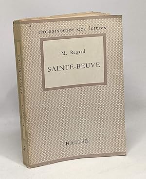 Seller image for Sainte-Beuve - connaissance des lettres for sale by crealivres