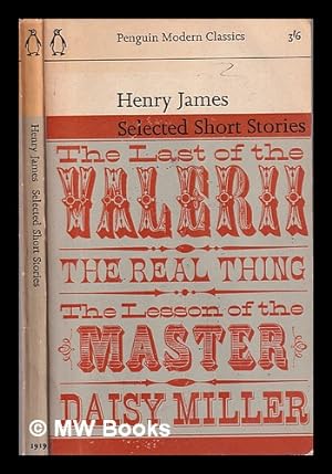 Seller image for Henry James Selected Short Stories/ edited with an introduction by Michael Swan for sale by MW Books Ltd.