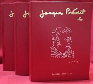 Image du vendeur pour Jacques Prvert illustr par Jacqueline Duhme en co-dition avec les Editions Philippe Auzou. Tome I. Paroles - Spectacle, - Tome II. La Pluie et le Beau Temps - Fatras, - Tome III. Histoires et d'autres Histoires - Choses et autres (3 volumes). mis en vente par Librairie Diogne SARL