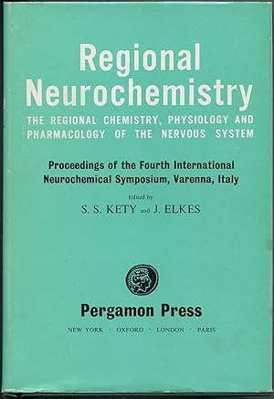 Seller image for Regional Neurochemistry: The Regional Chemistry, Physiology, and Pharmacology of the Nervous System for sale by Between the Covers-Rare Books, Inc. ABAA