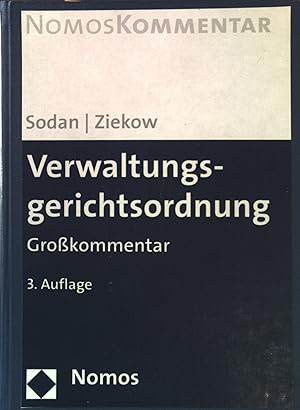 Seller image for Verwaltungsgerichtsordnung : Grokommentar. NomosKommentar for sale by books4less (Versandantiquariat Petra Gros GmbH & Co. KG)