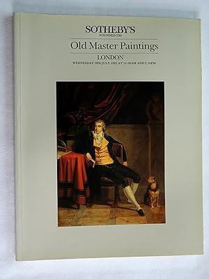 Old Master Paintings, 3rd July 1985, Sotheby's London Auction Sale Catalogue IRIS