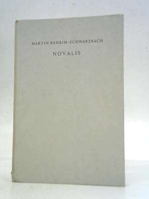 Seller image for Novalis: Friedrich von Hardenberg for sale by World of Rare Books