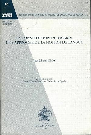 La constitution du picard - Jean-Michel Eloy