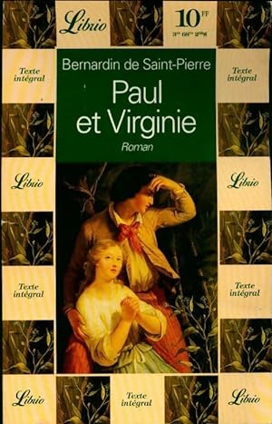 Paul et Virginie - Jacques-Henri Bernardin de Saint Pierre
