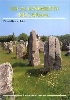 Imagen del vendedor de Les alignements de Carnac - Pierre-Roland Giot a la venta por Book Hmisphres