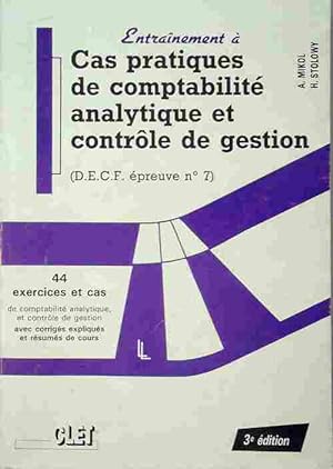 Seller image for Cas pratiques de comptabilit? analytique et contr?le de gestion - Alain Mikol for sale by Book Hmisphres