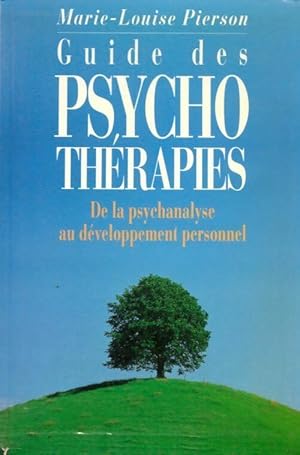 Bild des Verkufers fr Guide des psychoth?rapies - Marie-Louise Pierson zum Verkauf von Book Hmisphres