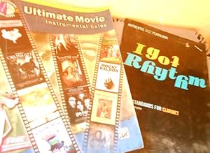 2 Notenbücher für Klarinette: Ultimate Movie Instrumental Solos (mit/ with CD) + I got Rhythm: 10...