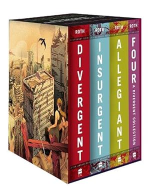 Seller image for Divergent Series Four-Book Collection Box Set (Books 1-4) [10th Anniversary Edition] (Book & Merchandise) for sale by AussieBookSeller