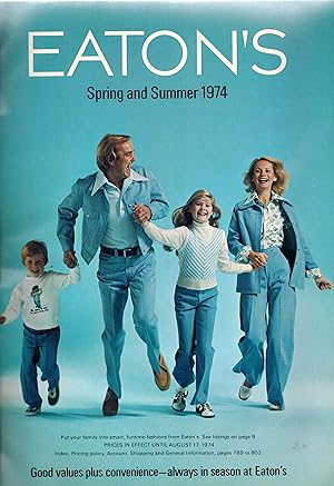 T. Eaton Co. - Eaton's Spring and Summer 1974 Mail Order Catalogue Catalog