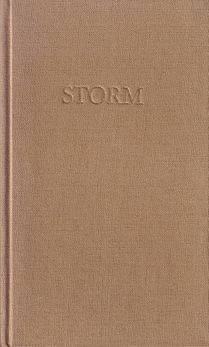 Bild des Verkufers fr Storms Werke in zwei Bnden zum Verkauf von Clivia Mueller