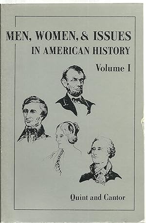 Seller image for Men, Women, & Issues In American History - 2 Volumes Set for sale by Sabra Books