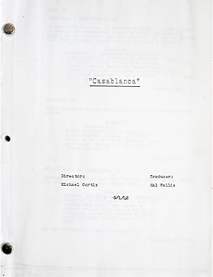 Seller image for Casablanca: Movie Script and Screenplay for sale by Ken Jackson