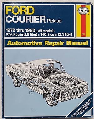 Bild des Verkufers fr Ford Courier Pick-Up (1972-1982) Automotive Repair Manual zum Verkauf von Shoestring Collectibooks