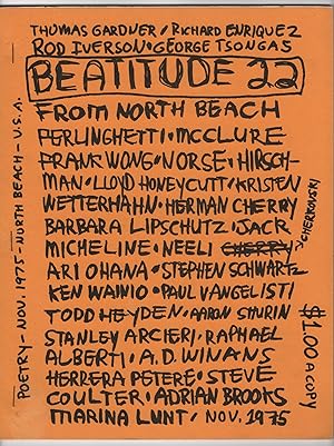 Seller image for Beatitude 22 (November 1975) for sale by Philip Smith, Bookseller