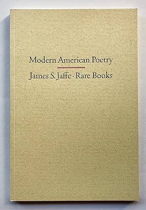 Seller image for Modern American Poetry for sale by George Ong Books
