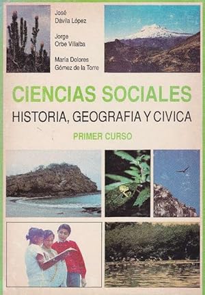 Imagen del vendedor de Ciencias sociales. Historia, Geografa y civica. Primer Curso. Nivel medio. Ciclo bsico. a la venta por La Librera, Iberoamerikan. Buchhandlung