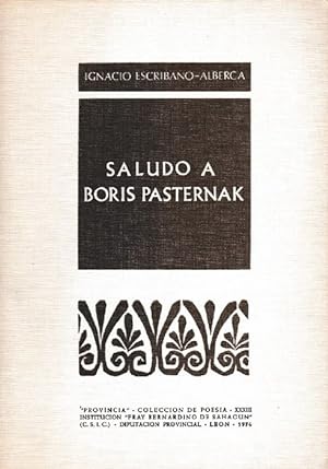 Seller image for Saludo a Boris Pasternak. for sale by La Librera, Iberoamerikan. Buchhandlung